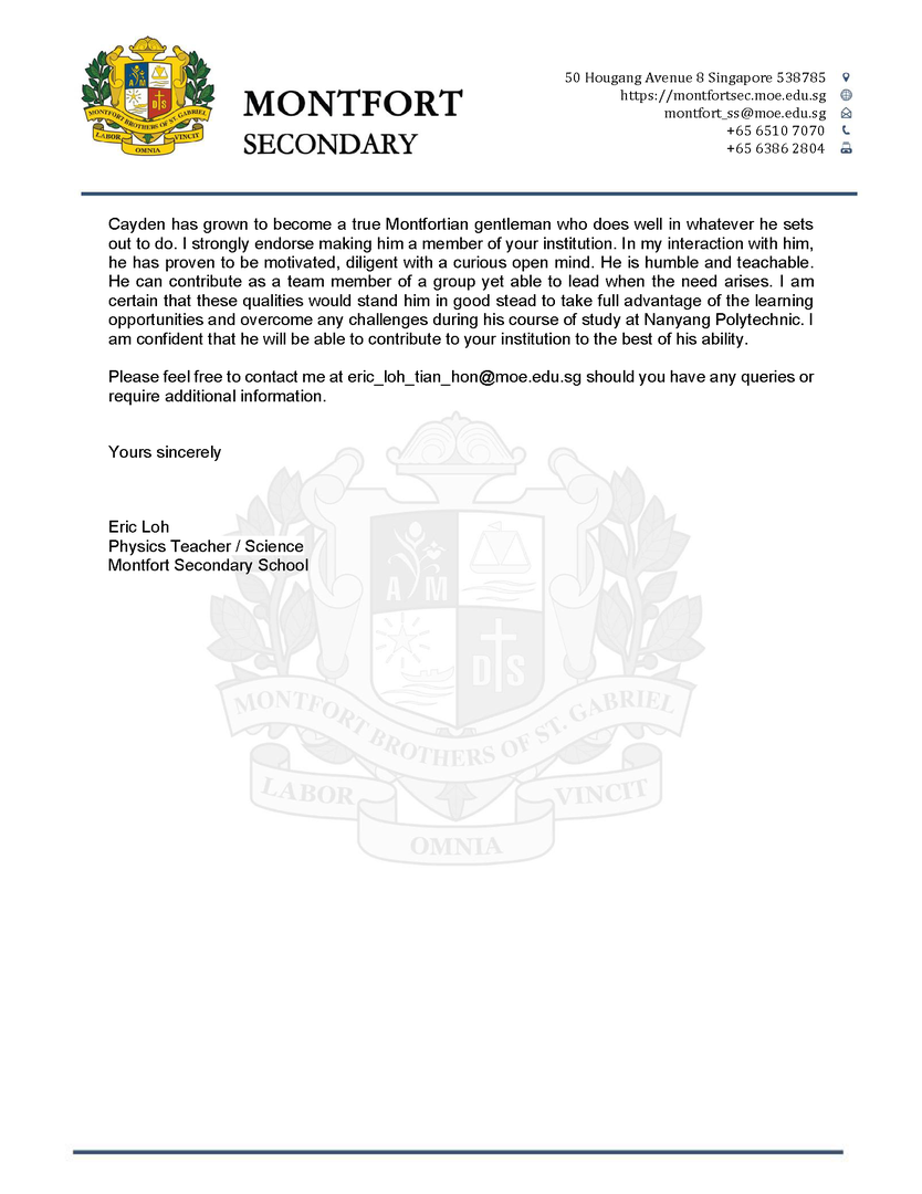 Mr. Eric Loh Testimonial (Page 2)