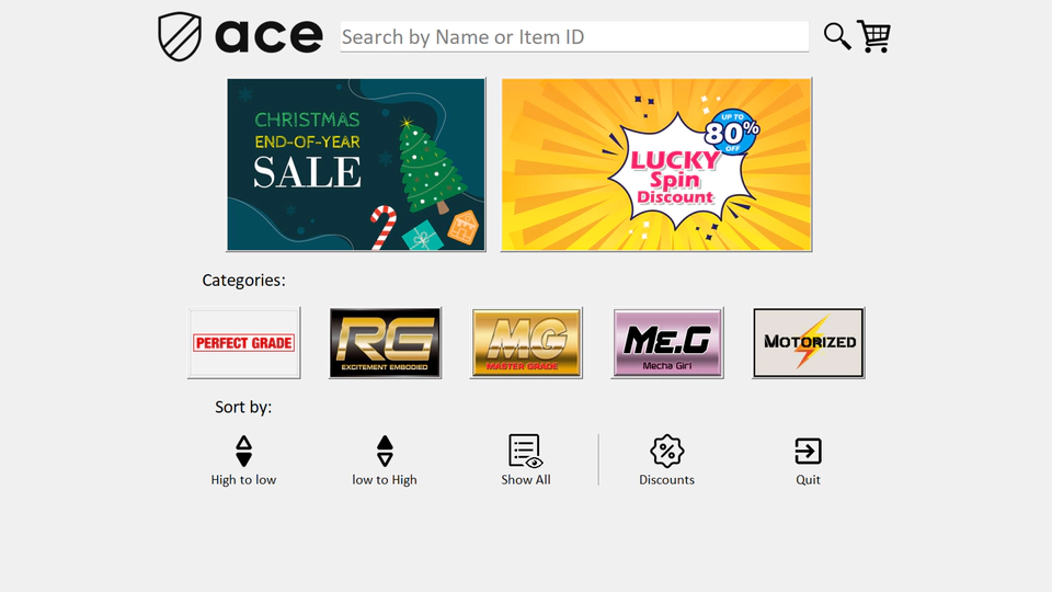 ACE Shopping