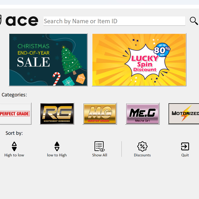ACE Shopping