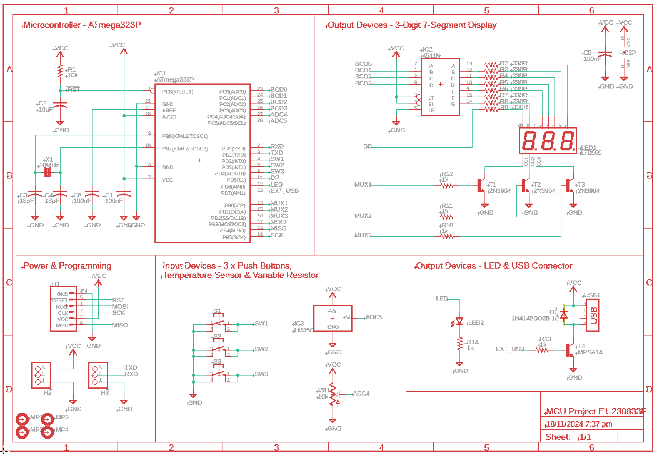 MCU Schematic