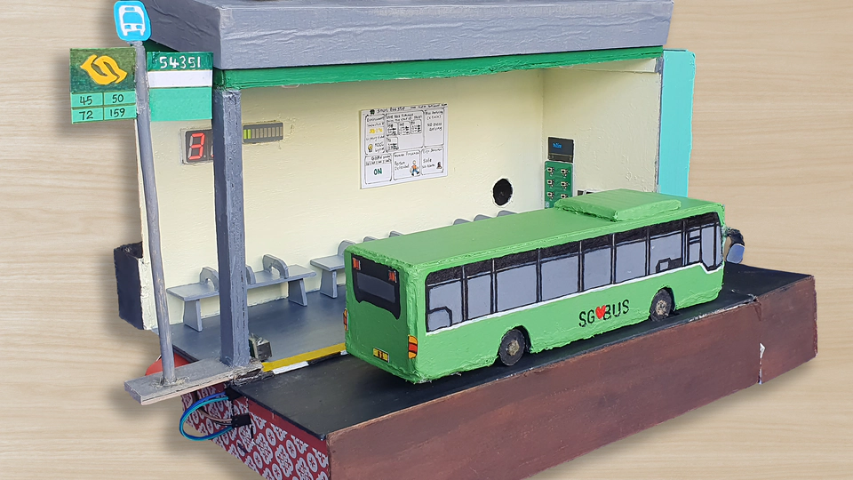 IoT Smart Bus Stop